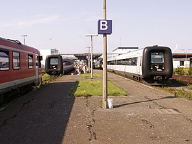 Bahnsteig Puttgarden (2007, vor der Modernisierung)