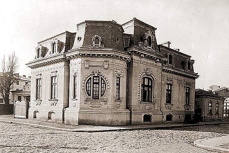 Romulus Porescu House (Strada Doctor Paleologu no. 12) in Bucharest by Dimitrie Maimarolu (1905)[101]