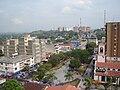 Vista del casco central de la ciudad de Santa Teresa del Tuy