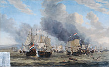 Reinier Nooms (1623–1664), Battle of Leghorn, 14 March 1653.