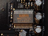 4-kanałowy stereofoniczny przetwornik analogowo-cyfrowy WM8775SEDS firmy Wolfson Microelectronics