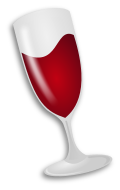 Description de l'image WINE-logo.svg.