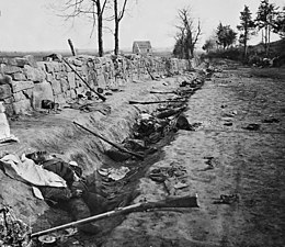 Confederate dead, Second Battle of Fredericksburg (1863)