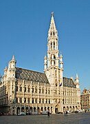 Il municipio sulla Grand Place.