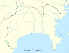 Aikō-Ishida Station is located in Kanagawa Prefecture