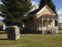 Tithing Office in Loa, Utah.