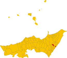 Nizza di Sicilia – Mappa