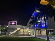 Night view of the Hialeah campus.