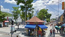 Praça Nossa Senhora da Conceição no Centro da cidade