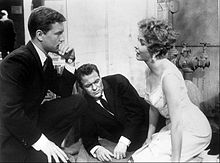 Description de l'image Roger Smith Biff Elliot Maureen Leeds 77 Sunset Strip 1961.JPG.