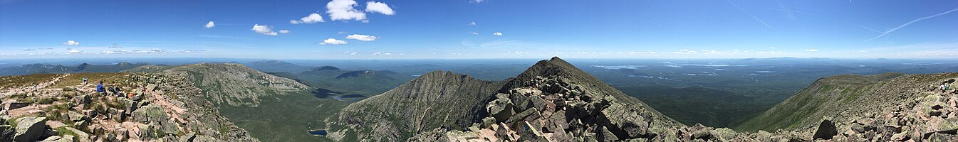 Mount Katahdin-Baxter Peak view