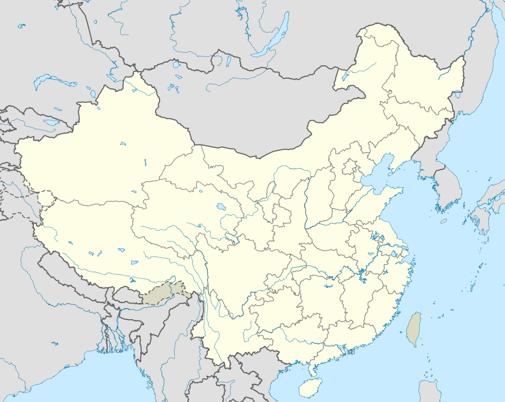 Csangcsou is located in China