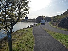 Cycle path near Inverbeg