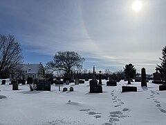 Cimetière de la paroisse Saint-Charles-Borromée, chemin Sir-Lomer-Gouin