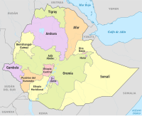 Region e sità autonome de la Etiopia