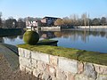 Kanalisierte Alster bei Alsterdorf