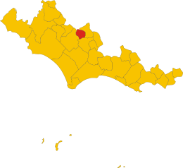 Roccagorga – Mappa