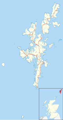 North Roe is located in Shetland