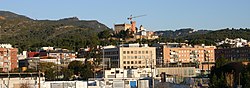 Skyline of Castelldefels