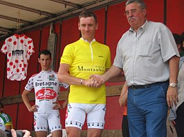 Pétilleau na zijn zege in de Tour du Tarn-et-Garonne in 2005