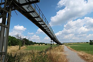 Transportband vanuit terril Hena