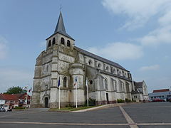 L'église Saint-Martin.