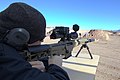 Shooting a Barrett MRAD chambered for .308 Winchester with suppressor