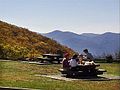 Picnic area at Brasstown Bald