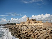 Fort Dansborg, built by the 17th century Danish admiral Ove Gjedde, reminiscences of Danish India, Tharangambadi, Tamil Nadu