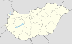 Laskod is located in Hungary