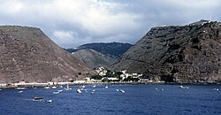 Jamestown, capital of Saint Helena