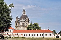 Widok na zespół klasztorny od południowego zachodu