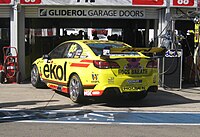 The Holden VF Commodore of Scott Pye at the 2013 Clipsal 500.