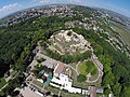 Aerial view of the Seat Fortress (June 2015)