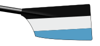 Image showing the rowing club's blade colours