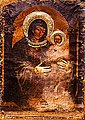 Icon of Virgin Mary at Monastery of Saint Mark, Jerusalem possible to be painted by Luke the Evangelist.