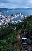 Night Funicular, Bergen