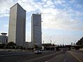 View from the Ayalon Highway in 2007