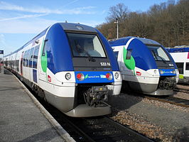 Transilien-materieel in Longueville