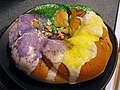 King's Cake, Louisiana, med Jesusfigur i midten