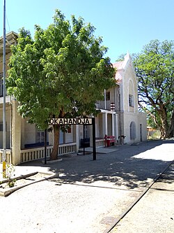 Okahandja se treinstasie