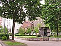 Denkmal für die Opfer der NS-Gewaltherrschaft auf dem Morzinplatz in Wien-Innere Stadt (1985)