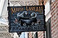 La maison de Marie Laveau à La Nouvelle-Orléans (Louisiane).