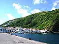 Porto das Velas, baía, Ilha de São Jorge