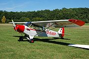 Piper PA-18 Super Cub, Löchgau 18. August 2012