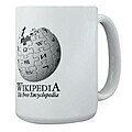 Tazza gadget di Wikipedia