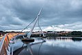 Le Peace Bridge (Pont de la paix).