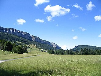 Blick auf das Col de Mollard vom Col de Clues