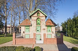 Le pigeonnier du parc Mauvezin.