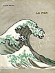 Reproduction of Hokusai's Wave from the cover of the 1905 edition of La Mer.